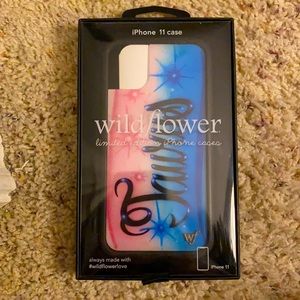 Wildflower Taurus iphone 11 case
